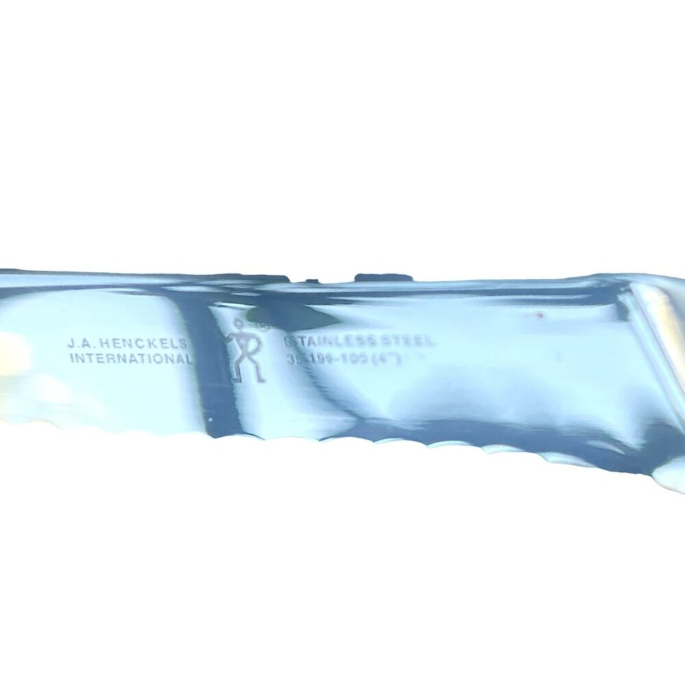 J.A. Henckels International 8 Piece Stainless Steel Steak Knife Set Serrated Bla - Picture 7 of 7